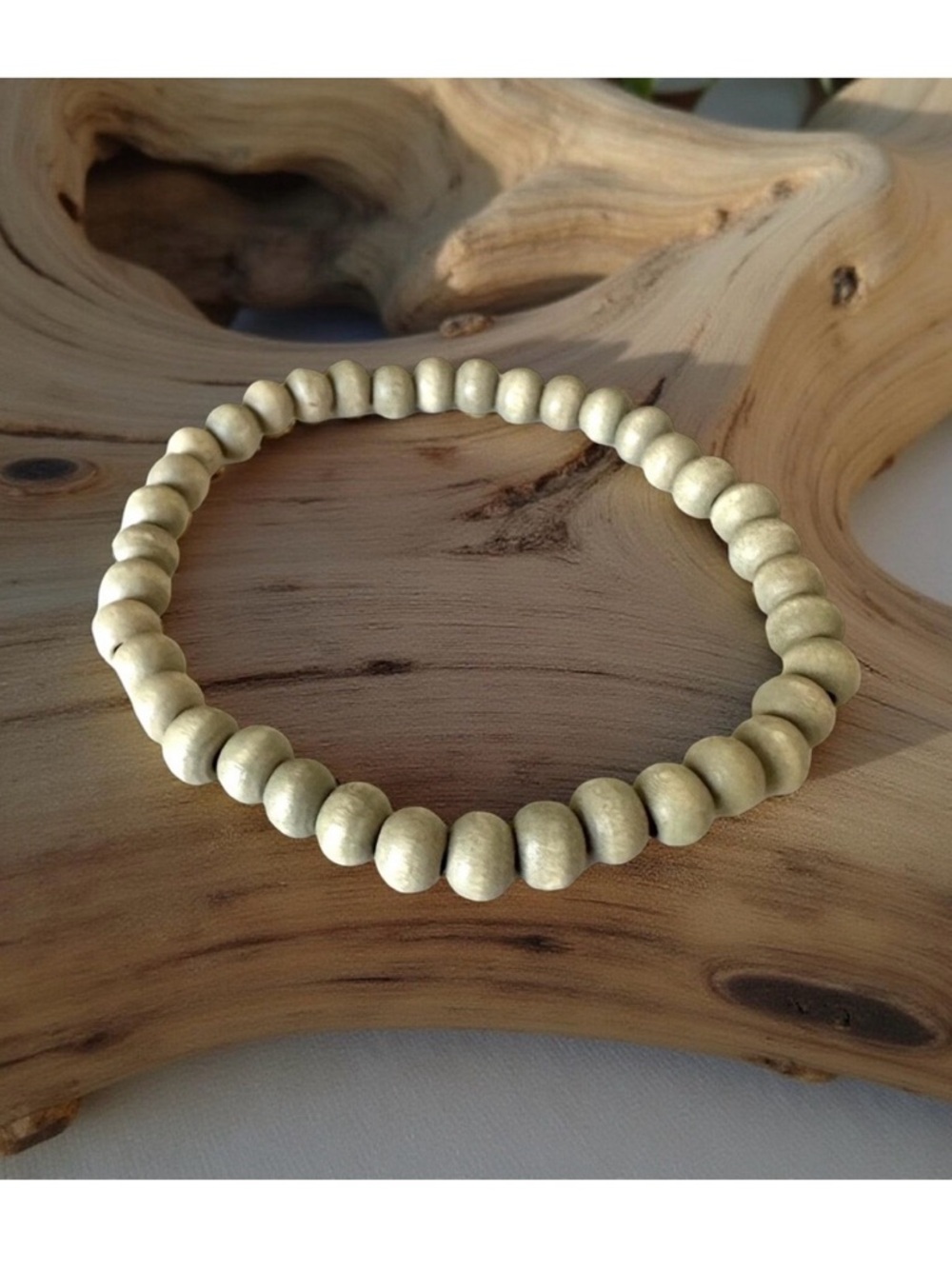 🔴 5 for $10 ONE Wooden Beaded Stretch Bracelet Boho Stacking Jewelry